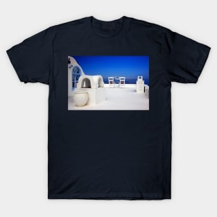 Have a seat at Firostefani - Santorini island T-Shirt